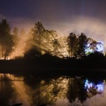 Ночь света, Гатчина, парк